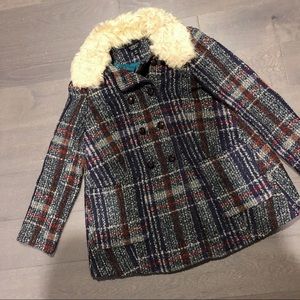 Topshop women’s quilted cotton coat